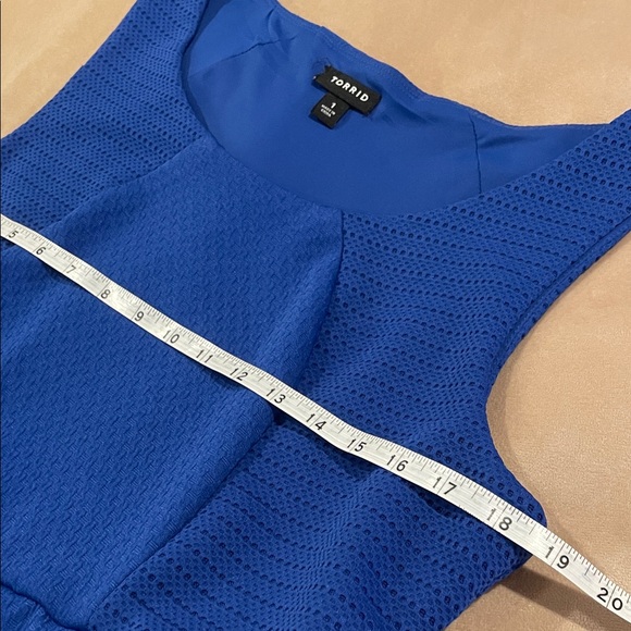 Torrid Royal Blue Sleeveless Dress - Picture 9 of 12